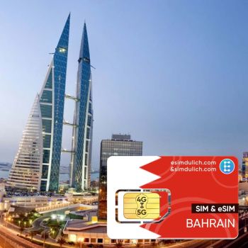 Sim Du Lịch Bahrain 15 Ngày Tốc Độ Cao
